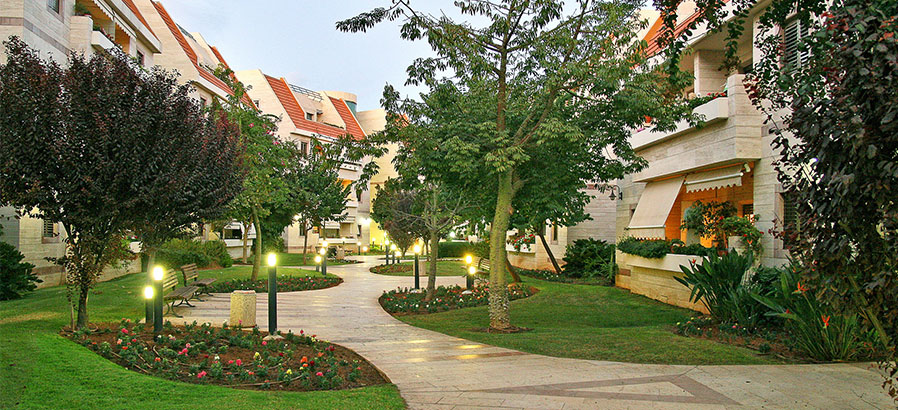 הגינה במגדלי הים התיכון כפר סבא