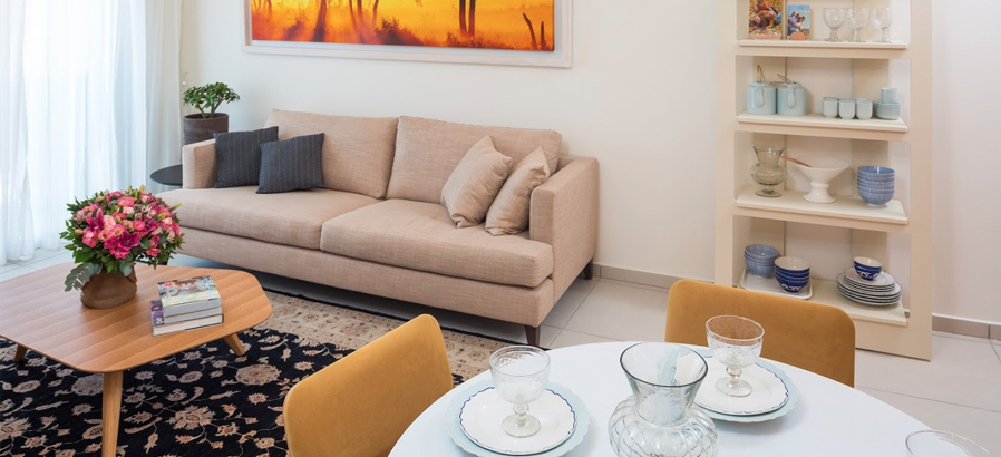 יחידת דיור בבית דיור מוגן בגני תקווה